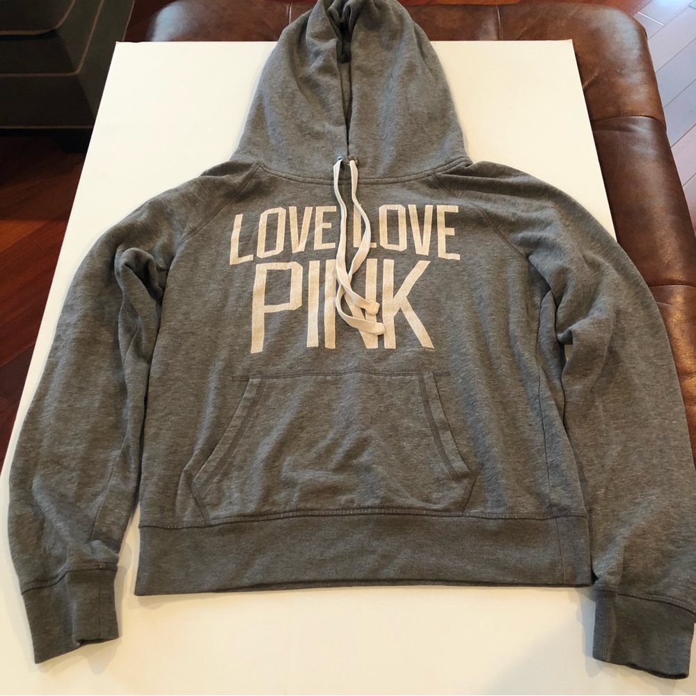 Pink Victoria’s Secret Hooded Sweatshirt